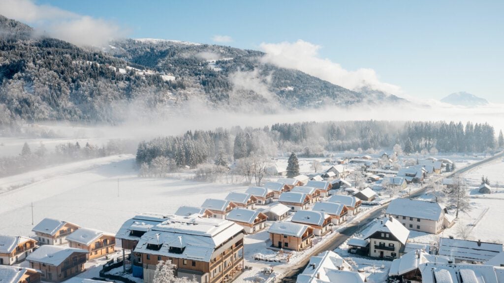 Wintersport in een chalet in Karinthië bij Clofers